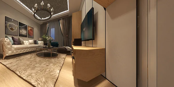 Moataz的装修设计方案:living room 