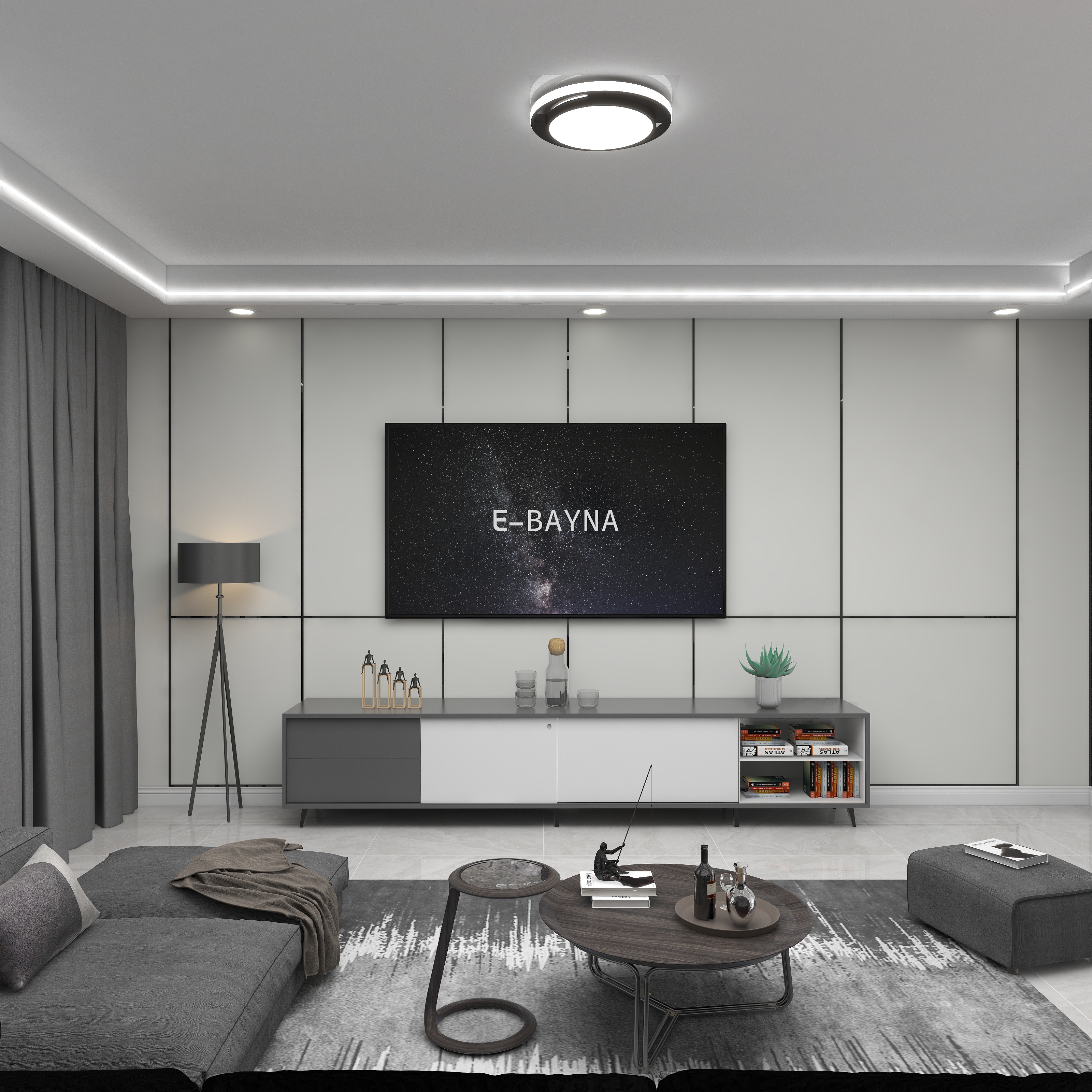 CassetYVcm-现代两室-装修设计方案