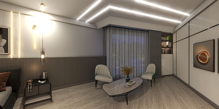 老头子yCns-三台水晶电子3楼-装修设计方案