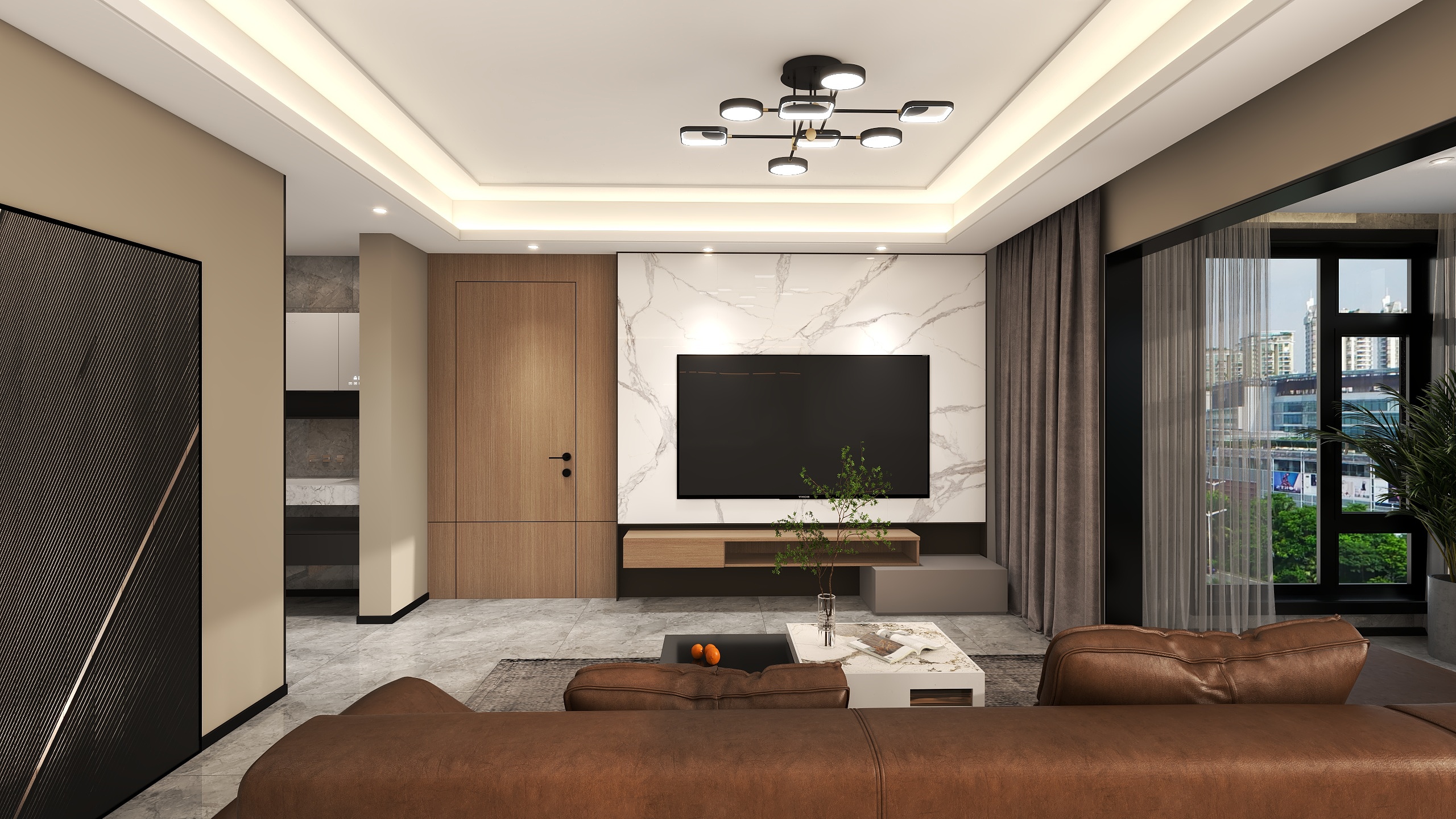 许老师-全案设计-观山湖区万科·璞誉126㎡-装修设计方案