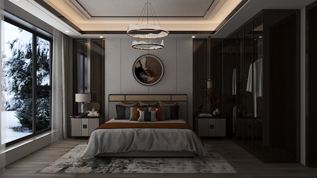 ycbxym-新中式卧室-副本-装修设计方案