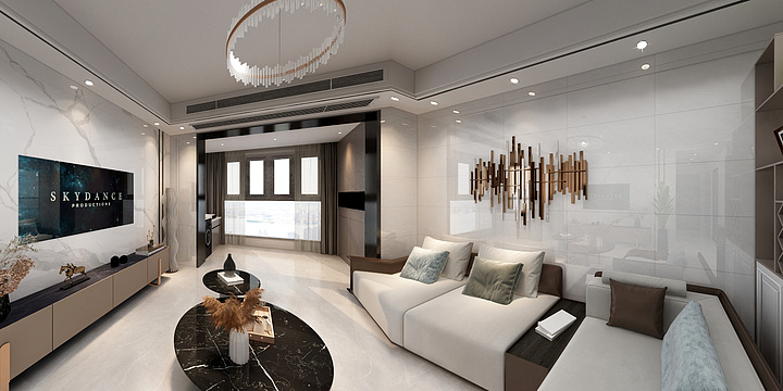 设计潇@95-尚城世家-1-装修设计方案