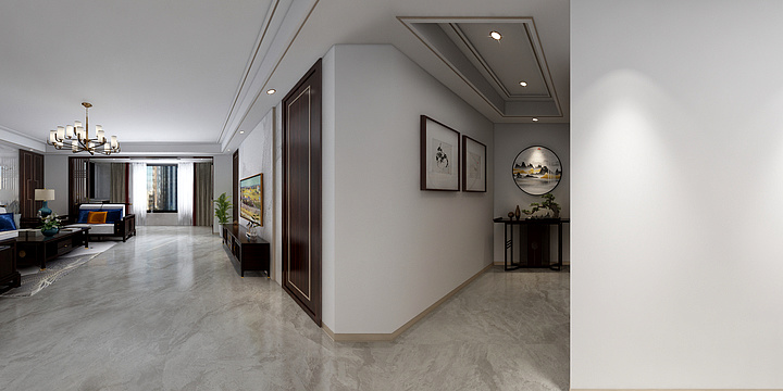 設計.龍飛-冠特定制 娇山府13-简约门-装修设计方案