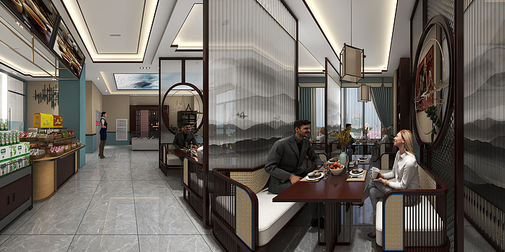 设计师马俊-餐厅-装修设计方案