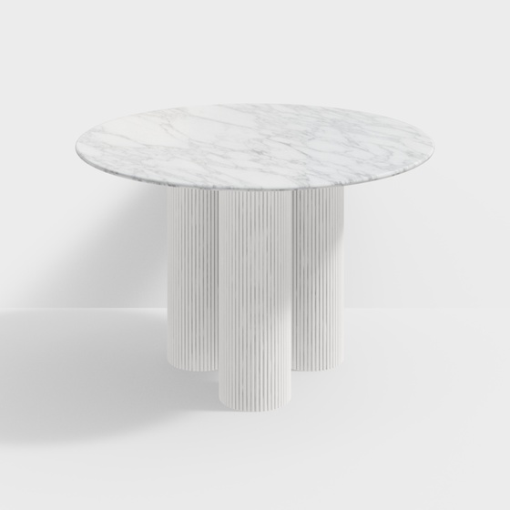 Chole-1.2 meters marble round table