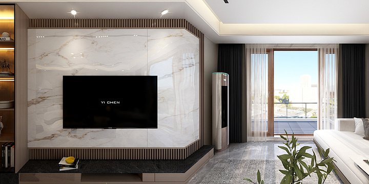 室内装饰全案设计-壹湖国际-装修设计方案