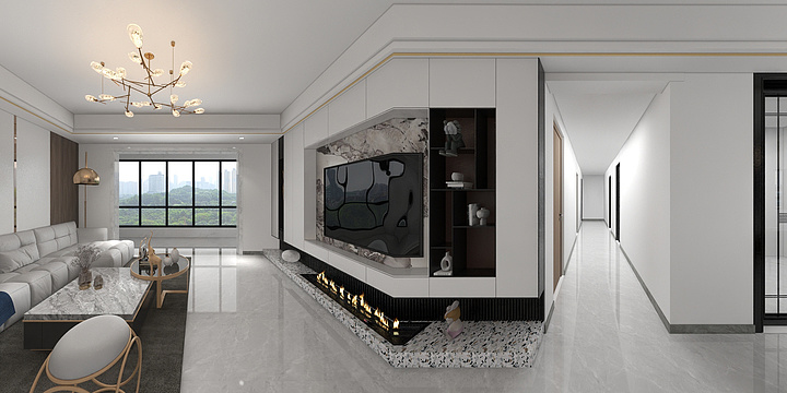 宜章县保兰装饰设计工程有限公司-宜章大汉时代广场-装修设计方案