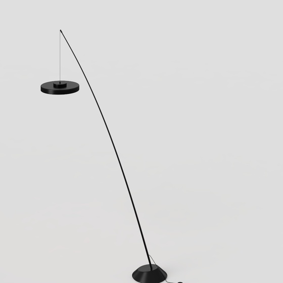 Modern cream style floor lamp