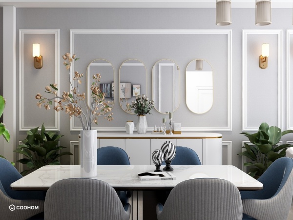 basselsabek的装修设计方案modern living room with coffe corner 