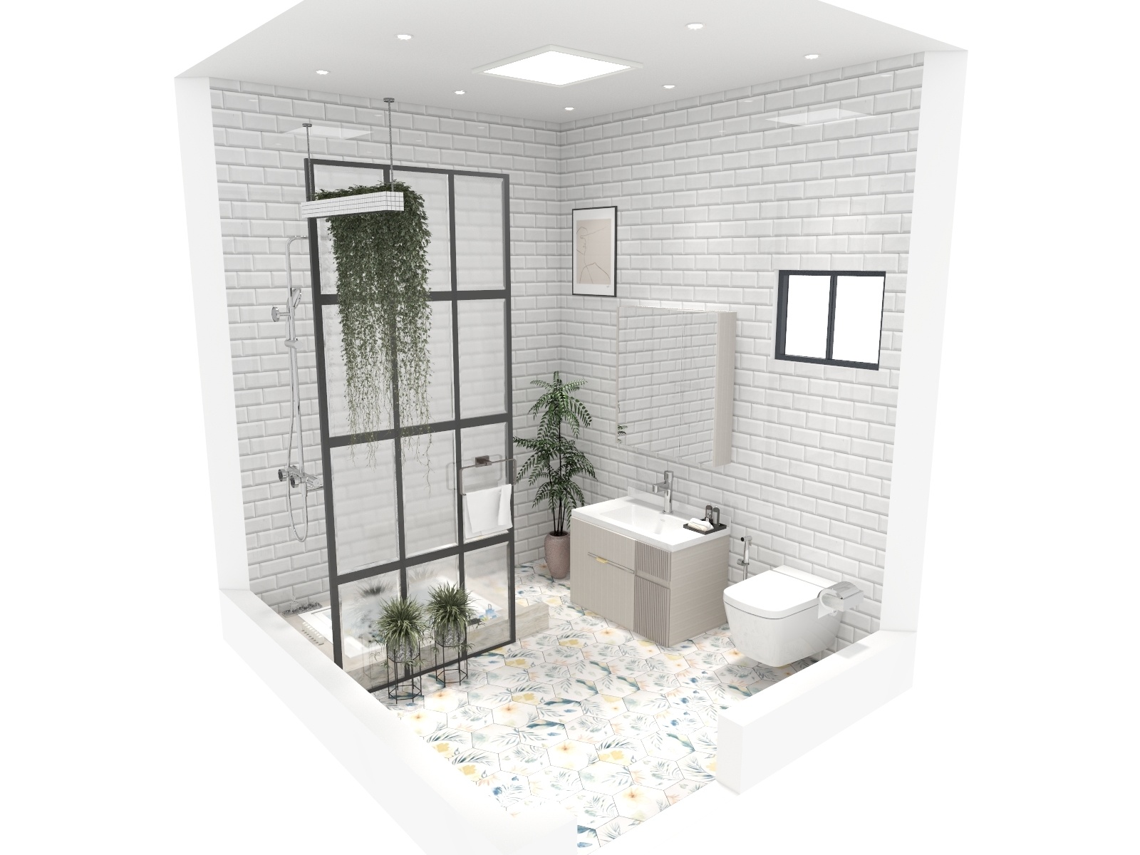 donia_yassen的装修设计方案:interior shots for bathroom