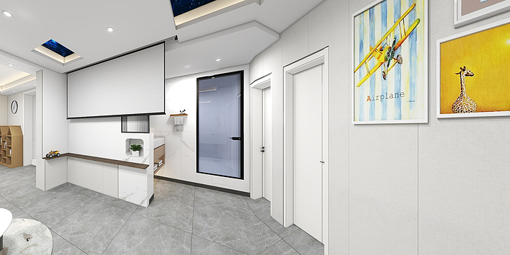 创新是一种信仰-负一楼效果图.dwg-副本-副本-副本-装修设计方案