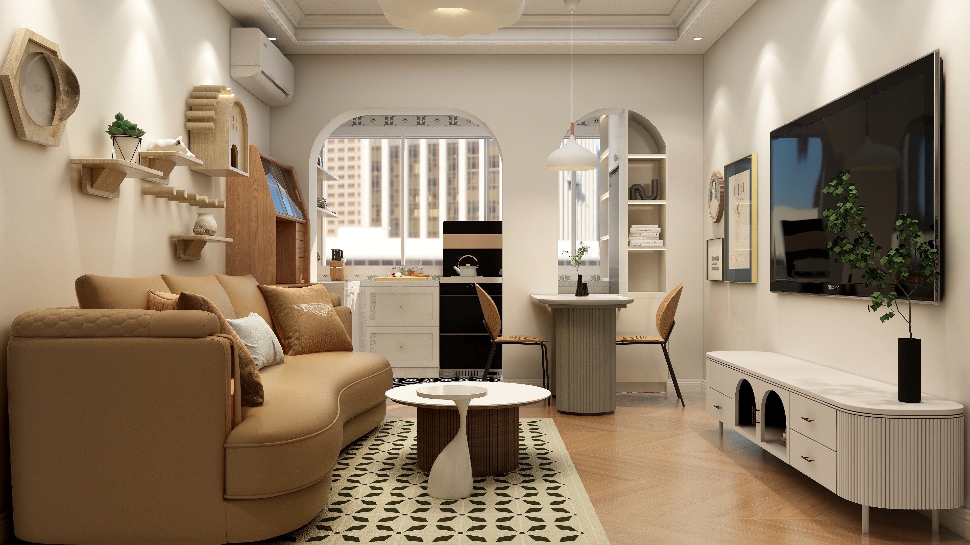 李佳洋-复古法式装修效果图