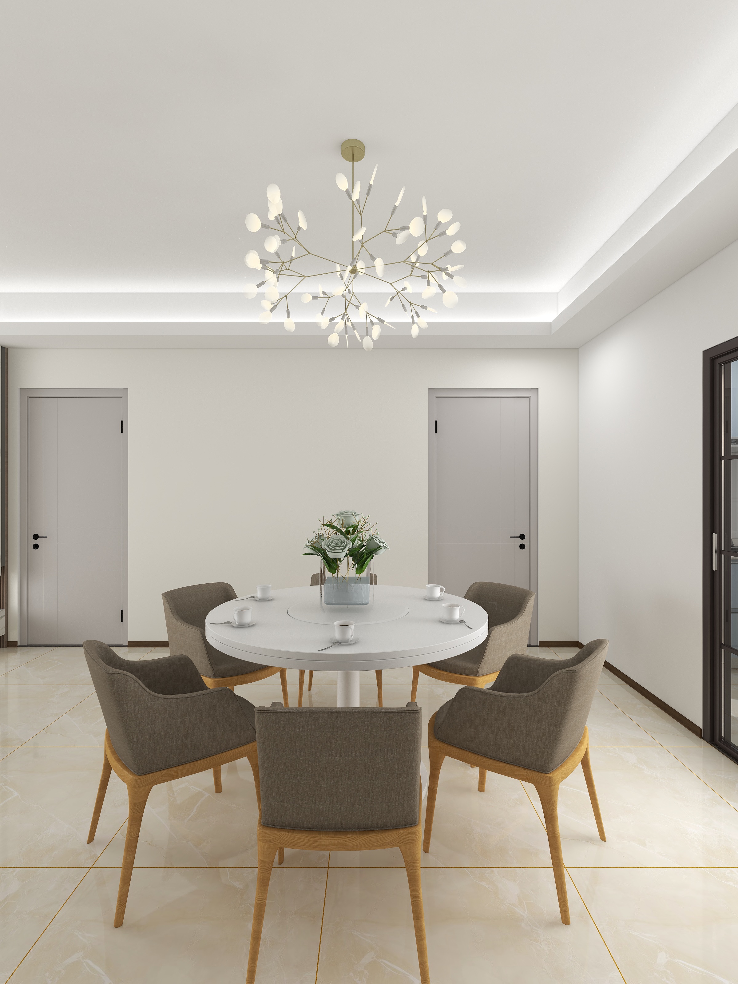 知木设计-未知现代简约108㎡4室-装修设计方案