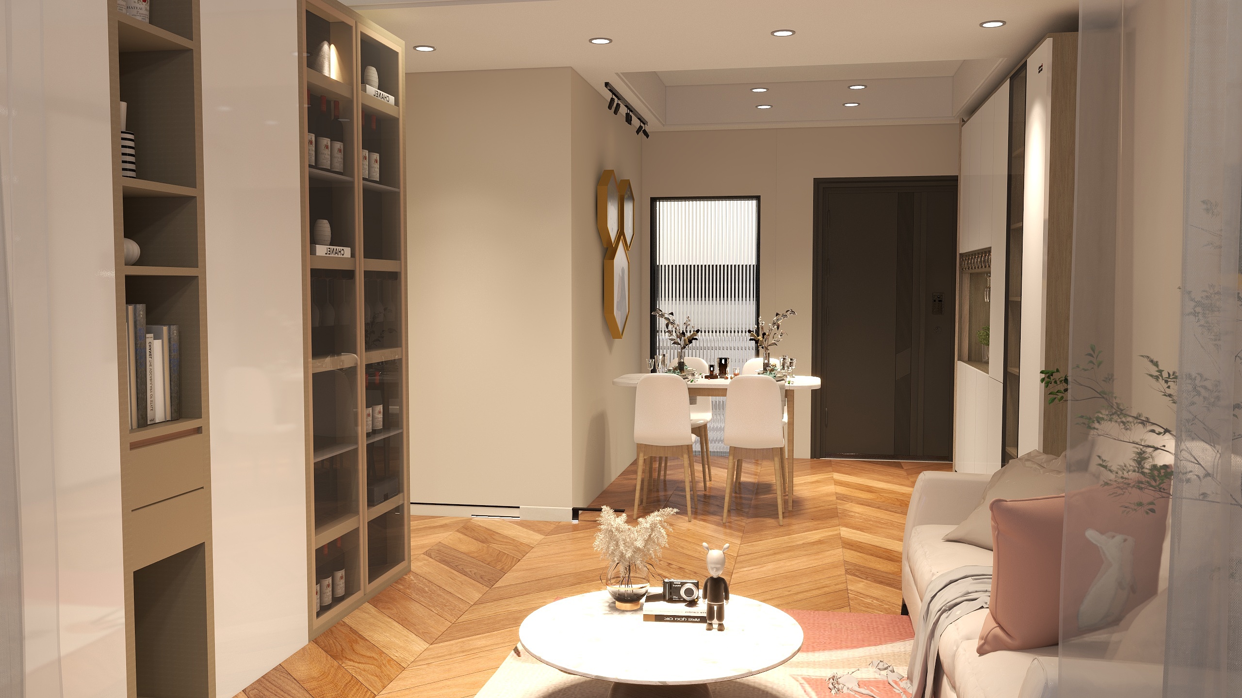 美乐居竹木纤维墙板厂-金牛里 2室1厅1卫1厨-装修设计方案