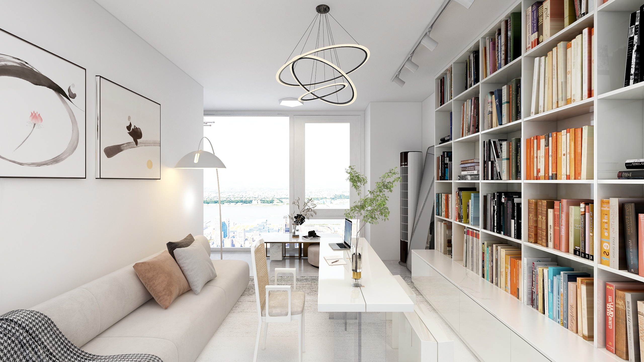 lightair143-国科兰亭郡89㎡实测装修效果图