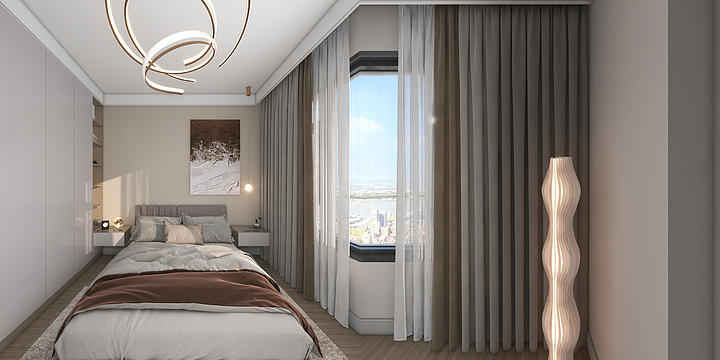 效果图设计9-保利和府8号楼-装修设计方案