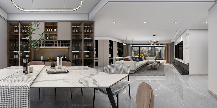 偷闲捞月亮-阳光嘉园180-装修设计方案