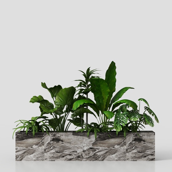 green plants