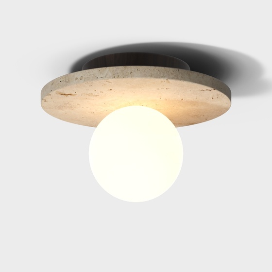 wabi-sabi ceiling lamp
