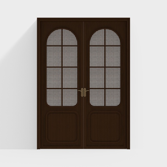Scandinavian Interior Doors,Brown