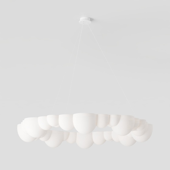 Nordic cream style chandelier