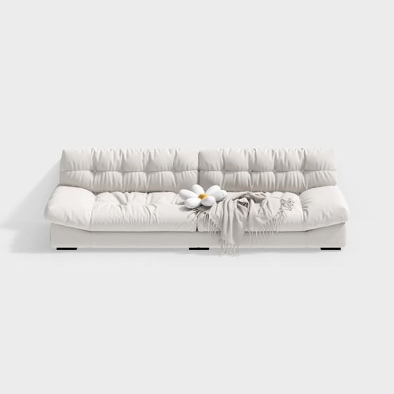 Modern cream style sofa