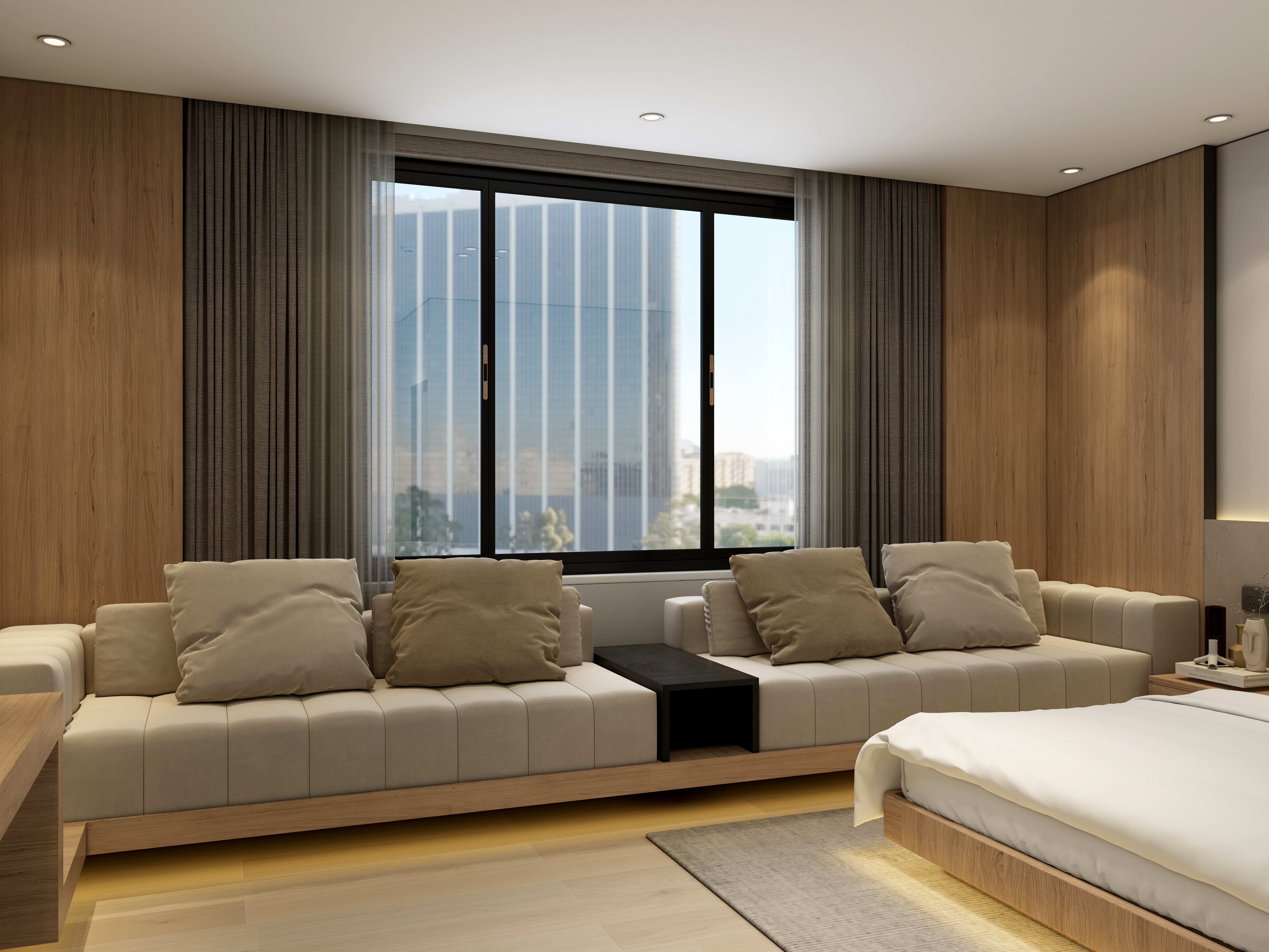 设计师童Tong-宾馆原木-小标间-装修设计方案