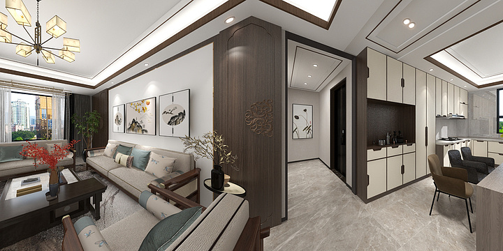 郭雅娜-嘉园名府8-1-801-装修设计方案