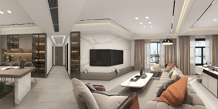 千年舟衣柜名匠壹号定制-壹城中心-七期-装修设计方案