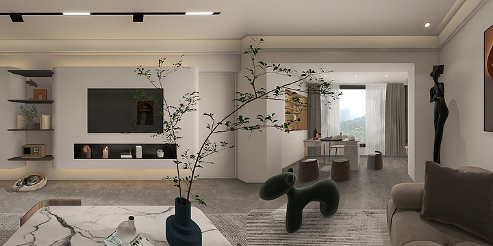 KEEY灯光设计工作室-正丰广场2402【梁燕】-装修设计方案