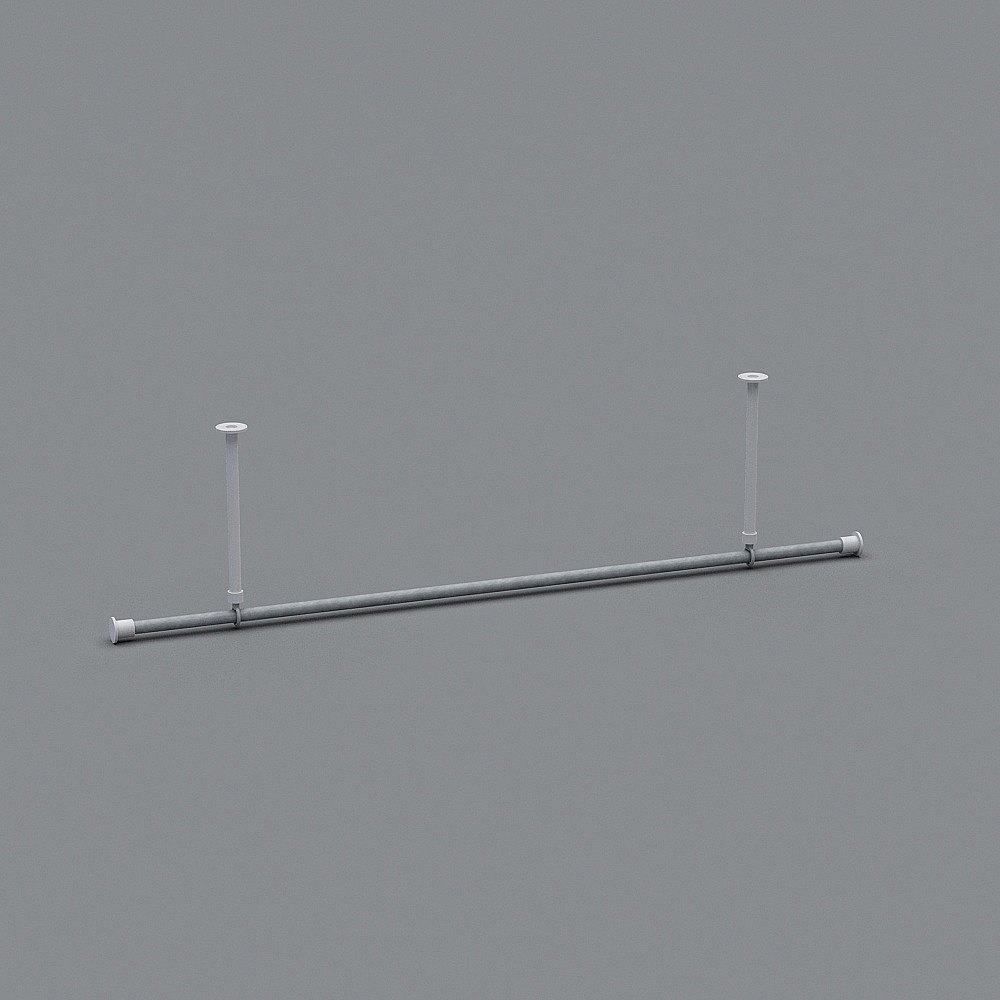 晾衣杆3D模型