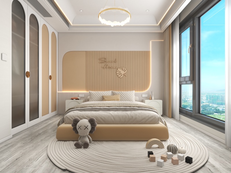 Minimalist Grey Bedroom with Sweet Home Charm