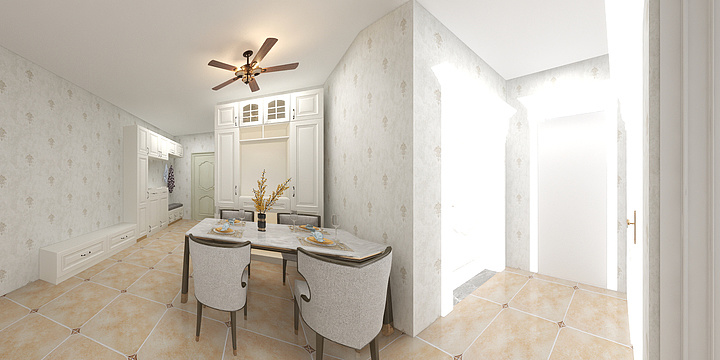 似水流年钟若雨-上都首府欧式-装修设计方案