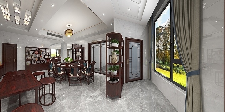 原木家具设计-芙蓉花园-3楼-装修设计方案