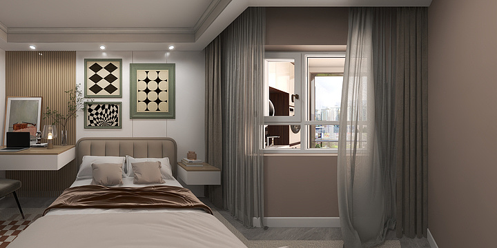 奋进的扬子装饰-园丁小区-装修设计方案