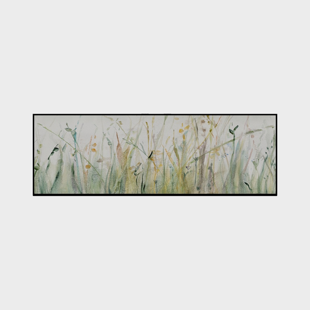艾尔兰装饰画-现代花卉微喷或手绘装饰画单幅横版挂画花朵花枝清新油画现代轻奢田园风格北欧风奶油风小碎花树枝花枝绿植叶子水墨卧室床头客厅餐厅玄关挂画茶室接待厅瑜珈馆美容馆绘画馆温馨唯美阳光优雅装饰画