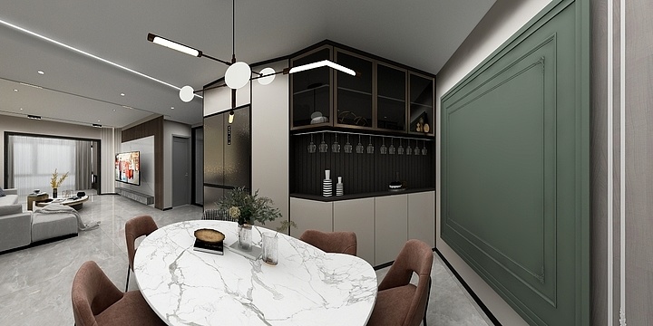 胖潘潘潘-轻奢-装修设计方案