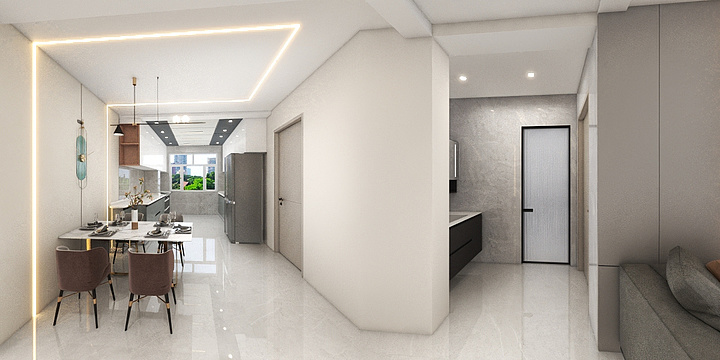 Smile凉城-悦熙风华里4-2-1602-装修设计方案