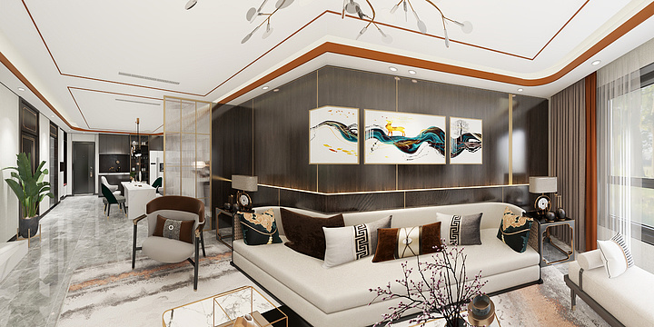 梦之居设计部-新中式-装修设计方案