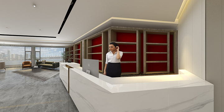 全案设计*小强-龍胤银滩天际接待中心B方案-副本-装修设计方案