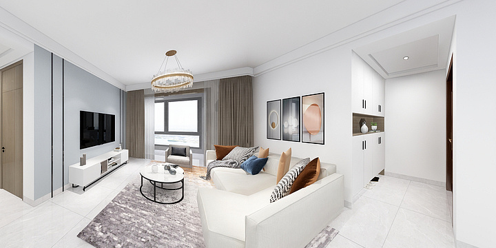 苏琼-玉兰公馆6-3101雅居-装修设计方案