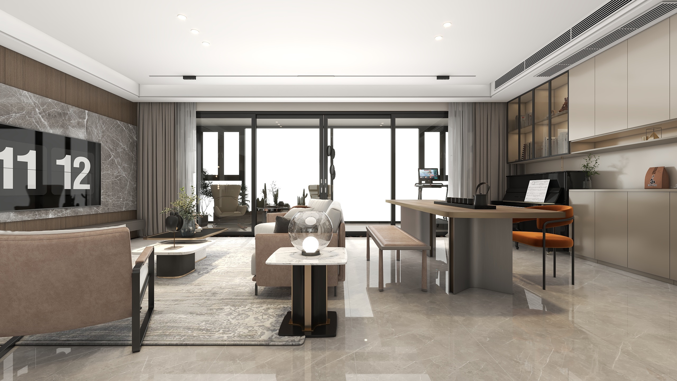 白云朵的味道-碧桂园现代简约大平层-装修设计方案