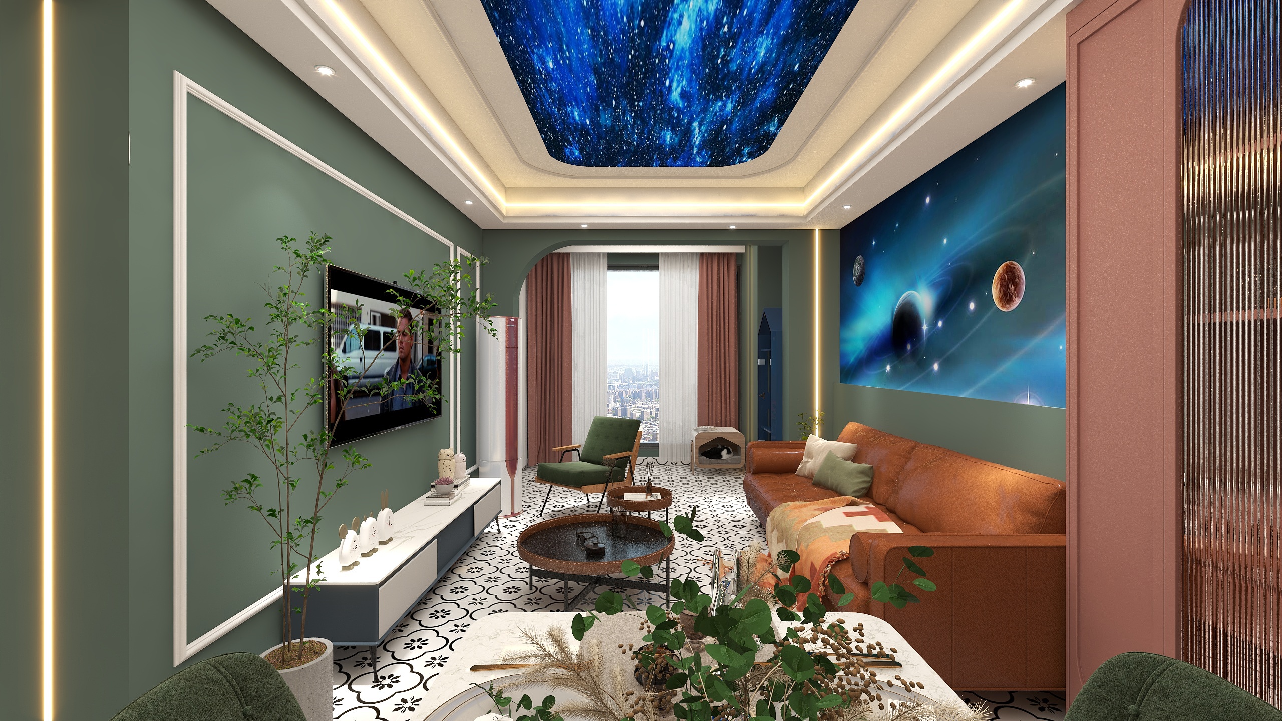 隔壁家的女孩-现代简约风格-装修设计方案