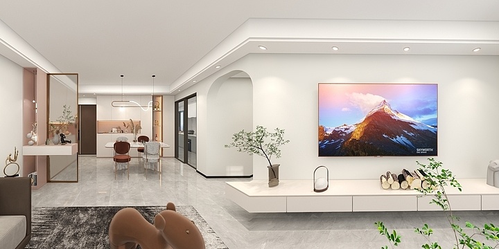 王胖呱-山水江南-现代简约-装修设计方案