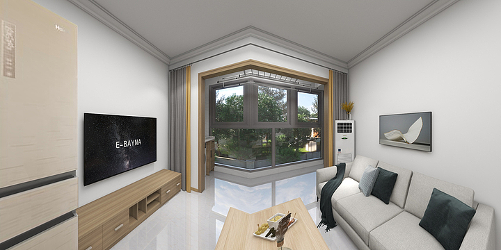 好仁装饰-梅亭佳园65平7甲202-装修设计方案