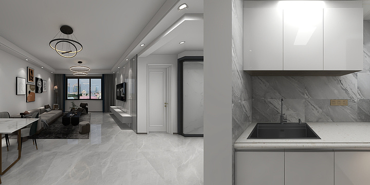 赫行装饰设计-2023-01-11博翔苑两室-装修设计方案