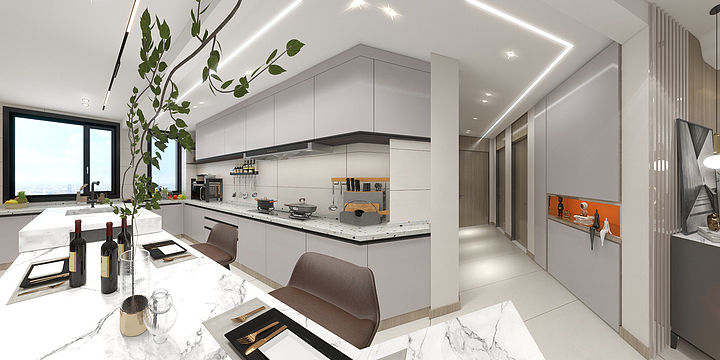 代呼春-绿水-装修设计方案