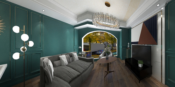 vharika3008的装修设计方案living room 
