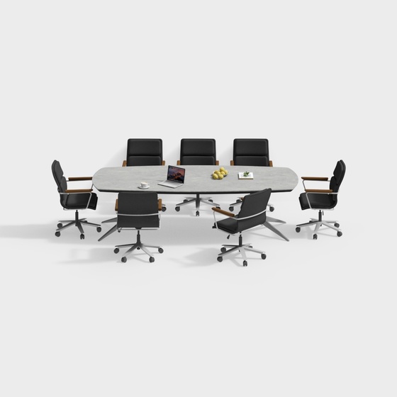 Modern conference tables and chairs