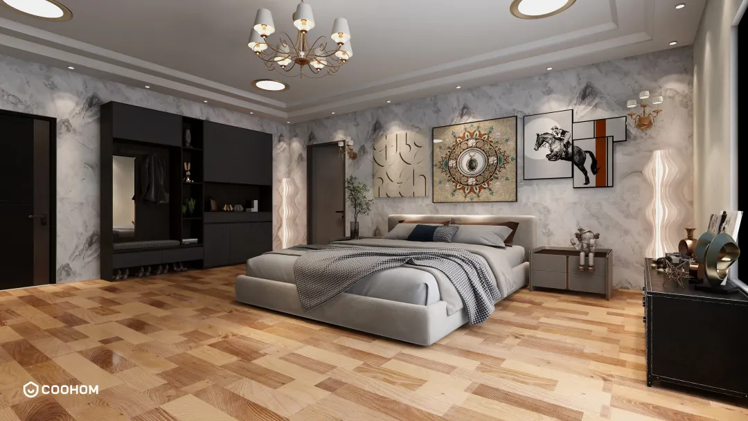 TARA KANT的装修设计方案:Lavish Bedroom